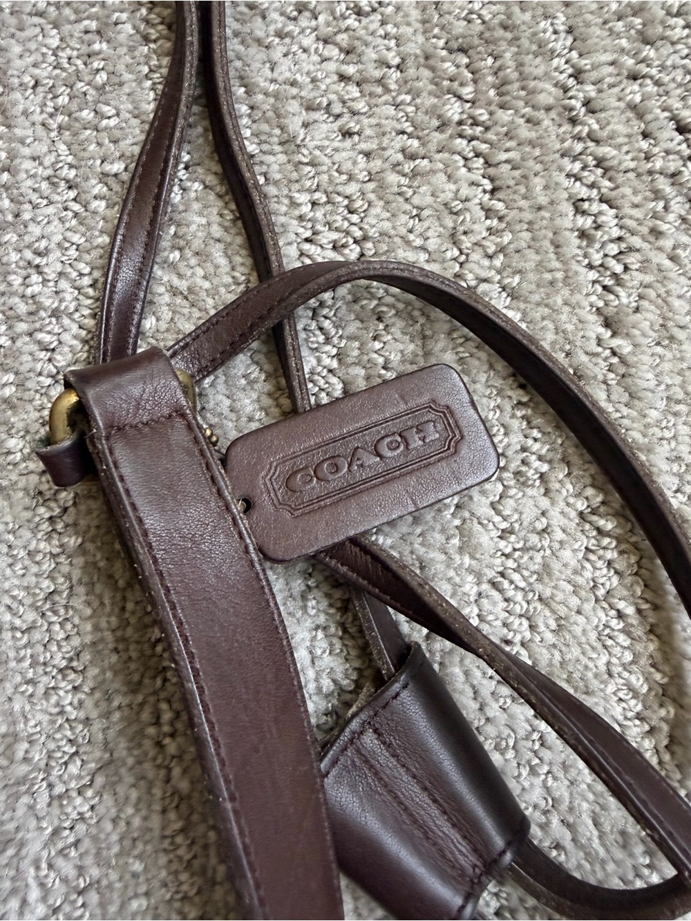 Coach Vintage Small Bixby Sling in Mahogany (9984) - Picture 8 of 11